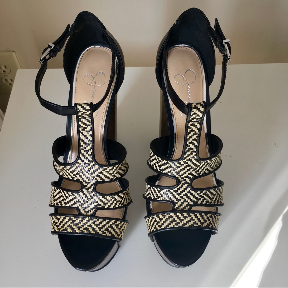 ❌SOLD❌Jessica Simpson Denicia Platform sandal 10 - Picture 6 of 8